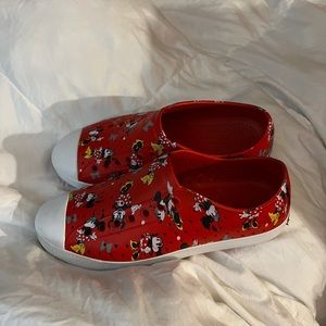 Really cute Native shoes that I purchased at Hollywood Studios.